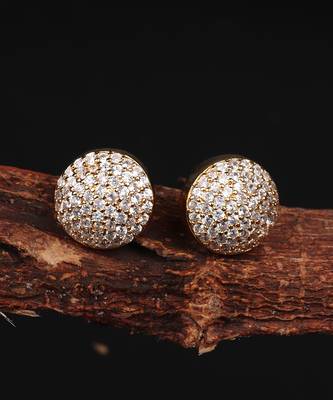 Gold plated American Diamonds Earrings 1