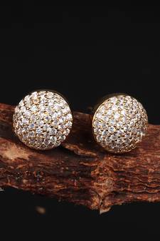 Gold plated American Diamonds Earrings