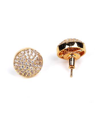 Gold plated American Diamonds Earrings 5