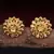 Gold earrings