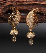 Gold plated Stone Earrings