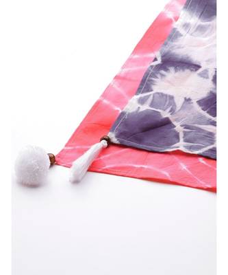 Pink Tie-Dye & Blue Tie-Dye Scarf 4