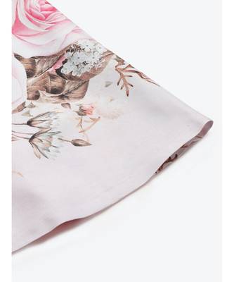 Nude Floral Anarkali Skirt 6