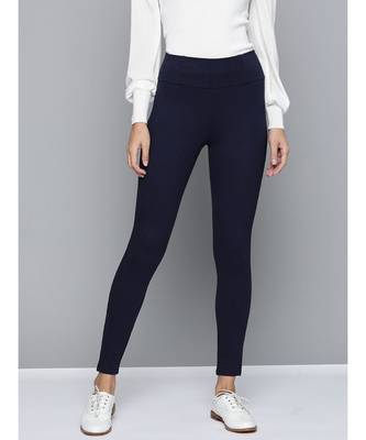 Navy High Waist Jegging 1