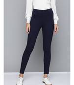 Navy High Waist Jegging