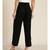 Black Side Embroidered Liva Pants