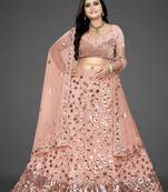 Chiku Color Net Bridal Lehenga Choli