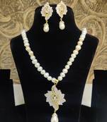 Natural Fresh Water Pearl Set From Hyderabad With Certificate of Authenticity
