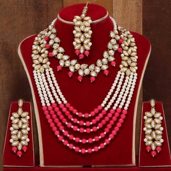 Pink necklace-sets 1