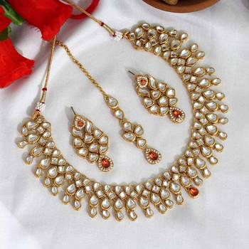 Orange necklace-sets 1