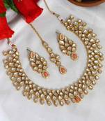 Orange necklace-sets