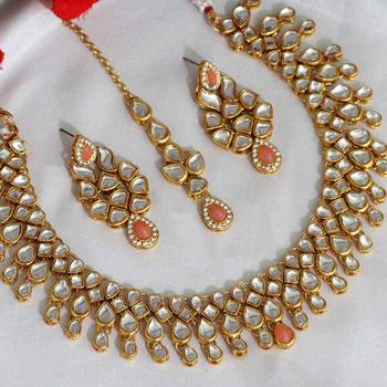Orange necklace-sets 3