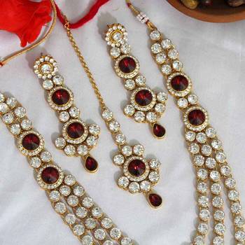 Purple necklace-sets 2