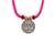 Pink And Golden Thread Maa Kali Necklace