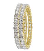 American Diamond Gold Plated Bangles