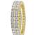 American Diamond Gold Plated Bangles