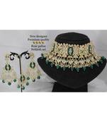 Necklace with Pair of Earrings with Mangtika