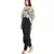 White georgette printed   kurti with pant