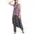 Black Crepe printed   Kurta       Low Crotch Pant