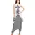 multicolor Crepe printed   Kurta       Low Crotch Pant