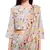 Lavender Crepe printed   kurti with pant     Dupatta