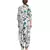 White Crepe printed   kurti with pant     Dupatta