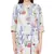 multicolor crepe printed   kurti with pant