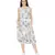 multicolor crepe printed   kurti     Balloon Skirt