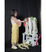 One Off Shoulder Flowered Jumpsuit