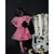 Pleated Frock with Smart Flower on Top