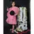 Pleated Frock with Smart Flower on Top
