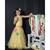 Faux Mirror Work top with Ghagra and Purse