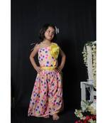 One Off Shoulder Crop top with Palazzo