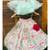 Frilled Top with heavy Embroidered Pleated Ghagra