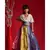 Multicolour Ghagra with V Neck style top