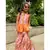 Peplum Kurta with Sharara and Hangings