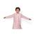 Peach Embroidered attached Jacket with Chudidar
