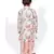 White Embroidered Floral Kurta with Dhoti