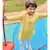 Yellow Embroidered Kurta with Chudidar
