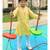 Yellow Embroidered Kurta with Chudidar