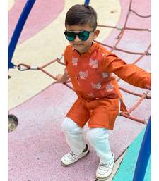 Cow Print Kurta with Pajama