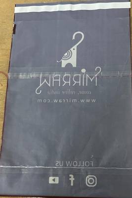 ( 9 X 13 )-250 Mirraw Printed Courier Bags with POD Jacket  2