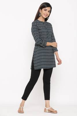 Beige Rayon stitched   kurta 4