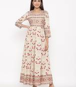 Red Rayon stitched   kurta