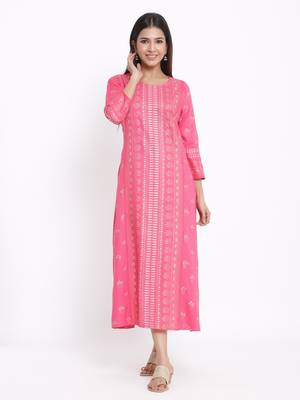 Grey Rayon stitched   kurta 1