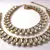 Golden Oval Shape Kundan Pearl Anklet