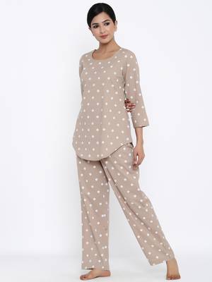 Cream Cotton stitched   TOP with     Palazzo 3