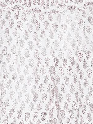 Maroon Cotton stitched   Kurta with     Palazzo with     Dupatta 4