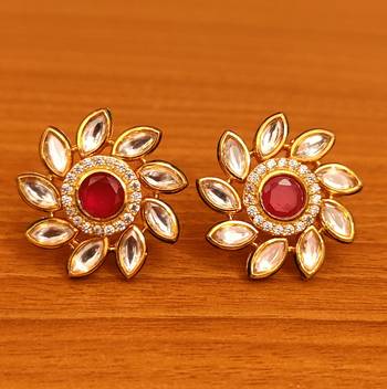Red studs 1