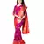 Multicolor woven banarasi silk saree with blouse